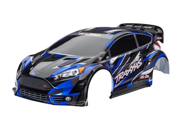Amazon.com: Blue Ford Fiesta ST Rally BL-2S Clipless Body : Toys